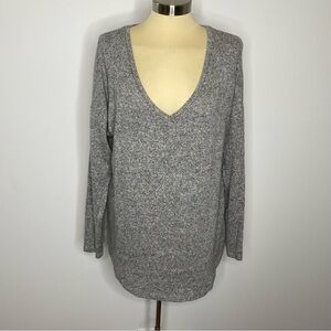 A New Day Grey Tunic Sweater